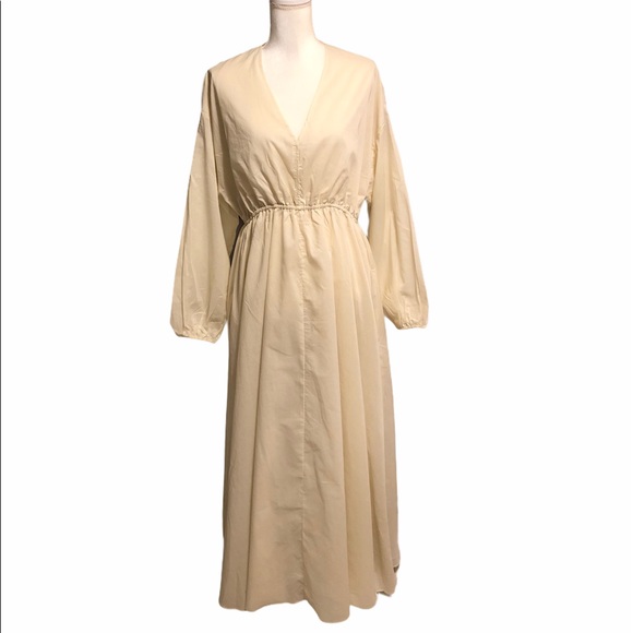 TEXTILE Elizabeth & James Beige Maxi Dress NEW - Picture 15 of 15
